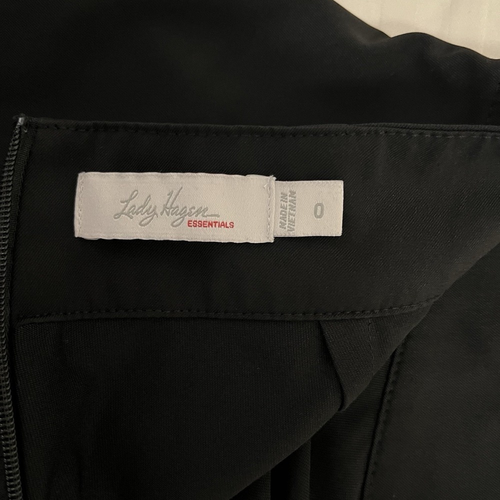 Lady Hagen Womens Black Essential Core Back Zip Golf Athletic Skort Size 0 - Picture 8 of 12